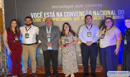 Clube de Empresários de Guaxupé esteve presente na Convenção Nacional, em Poços de Caldas