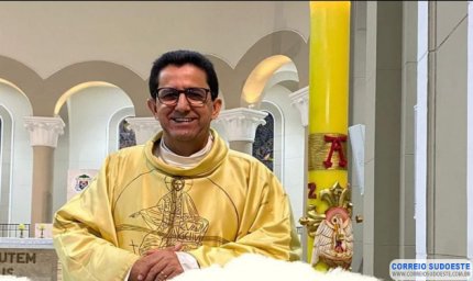 Padre Francisco Carlos Pereira nos seus 25 anos de sacerdócio