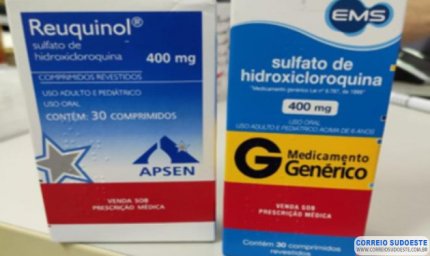 HIDROXICLOROQUINA TERÁ RECEITA RETIDA EM FARMÁCIAS