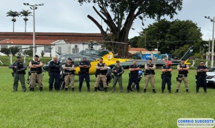 Operação preventiva da PMMG mobiliza Guaxupé e Monte Belo