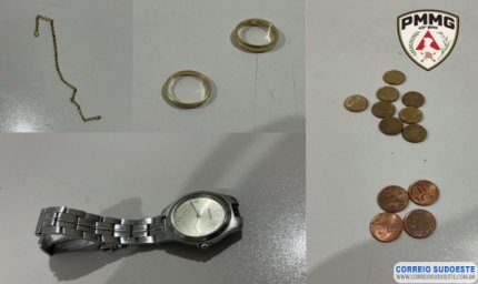 Polícia Militar prende homem após arrombamento em residência de idosa em Guaxupé