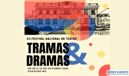 Guaxupé recebe XII Festival Nacional de Teatro “Tramas e Dramas” com programação intensa e gratuita