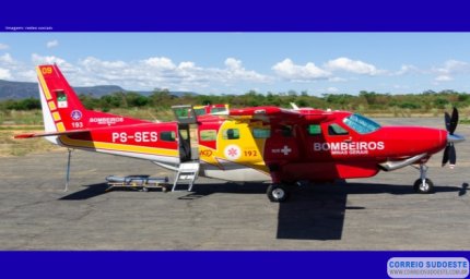 Paciente com infecção grave no coração é transferido em operação aeromédica