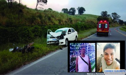 Auxiliares de limpeza de hospital em Juruaia morrem em grave acidente de moto