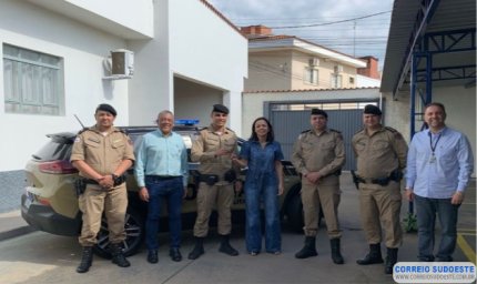 PM de Guaxupé recebe nova viatura