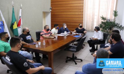 REPRESENTANTES DA TUGA SE REÚNEM COM VEREADORES