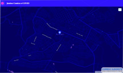 PLATAFORMA DE GEOLOCALIZAÇÃO AJUDA A MAPEAR ONDE ESTÃO AS ÁREAS DE MAIOR RISCO DE INFECÇÃO POR COVID-19