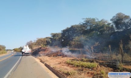 Vias do Café utiliza 250 mil litros de água em para combater incêndios às margens das rodovias
