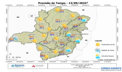 Perigo de baixa umidade do ar; confira a previsão para o Sudeste