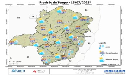 Sol e tempo seco predominam no Sudeste nesta terça-feira