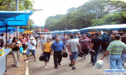 Feira Livre será no domingo
