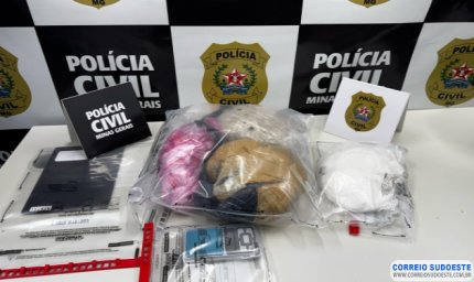 Polícia Civil prende homem por tráfico de drogas no Jardim Orminda