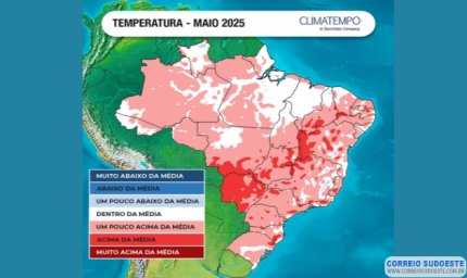 O que esperar do clima no Brasil em maio