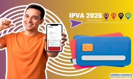 IPVA 2026: pagamento com cartão de crédito passa a ser opção no site da Secretaria de Estado de Fazenda