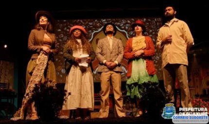 Peça teatral Juca Mulato, de Menotti del Picchia, terá duas atrações gratuitas no domingo em Guaxupé