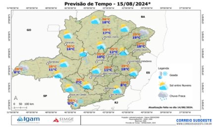 Quinta-feira continua com temperaturas baixas pela manhã e sábado tem previsão de onda de calor
