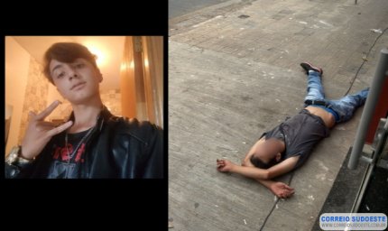 Fake News: foto de rapaz caído na Grande Avenida não é de vendedor de balas