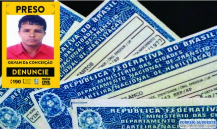 HOMEM QUE DIZIA ‘FACILITAR’ CNH É PRESO PELA POLÍCIA CIVIL