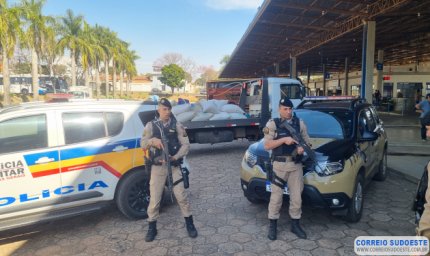 Operação da PM desarticula esquema de desvio e furto de café em Paraíso