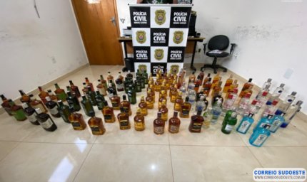 Delegado investiga comercialização de bebidas falsificadas em supermercado de Bom Jesus da Penha