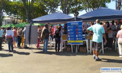 Guaxupé tem mais de 850 casos positivos de Covid e novamente haverá vacinação na Feira Livre