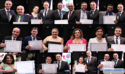 Vereadores, prefeito e vice eleitos foram diplomados em Guaxupé