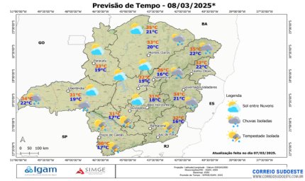 Onda de calor segue sobre Minas e São Paulo