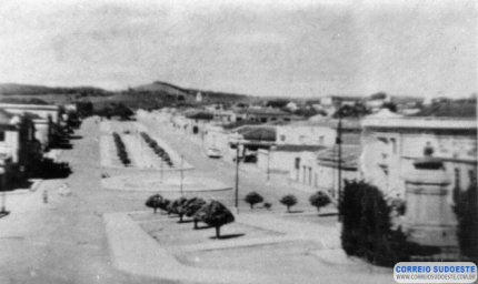 As principais avenidas de Guaxupé