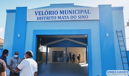 AMPLIAÇÃO DO VELÓRIO É INAUGURADA