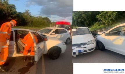 Acidente deixa uma pessoa ferida em Guaxupé