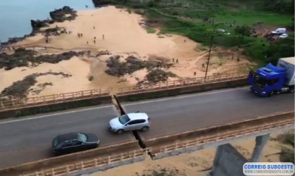 Sobe para 14 o número desaparecidos após queda de ponte