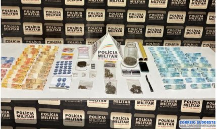 Denúncia anônima leva PM a prender traficante de drogas em Guaxupé