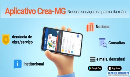 NOVO APLICATIVO DO CREA-MG SERÁ MAIS UM CANAL DE DENÚNCIAS