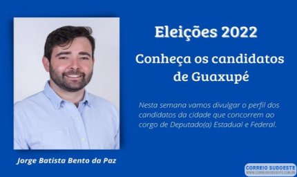 Jorginho: de vereador mais jovem do país a deputado federal
