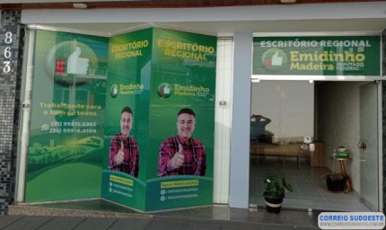 DEPUTADO FEDERAL EMIDINHO  INAUGURA ESCRITÓRIO REGIONAL EM PASSOS