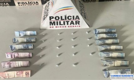 Menor engole droga para fugir de flagrante policial