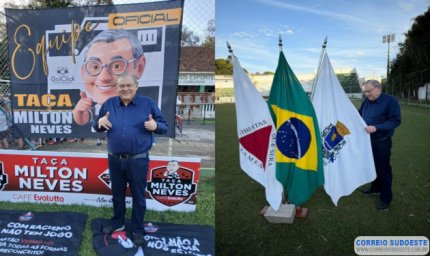 Mais de 900 jogadores de futebol estão em Guaxupé participando da 2ª Taça Milton Neves