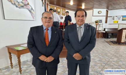 O terceiro vice-presidente do TJMG ministra palestra no IHC Arceburgo