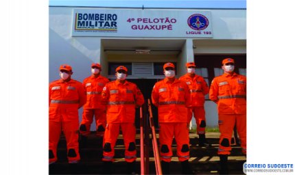 BOMBEIROS DE GUAXUPÉ RECEBEM NOVOS SOLDADOS