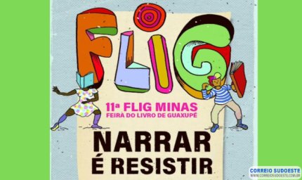 FLIG Minas chega a 11ª edição com o tema “Narrar é Resistir”