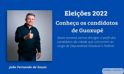 Pela primeira vez candidato a estadual, João Fernando tem propostas para a área da saúde