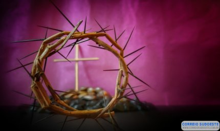 Eventos religiosos da Semana Santa incluem procissão ao Morro Agudo e encenação da Paixão de Cristo, na igreja São Judas
