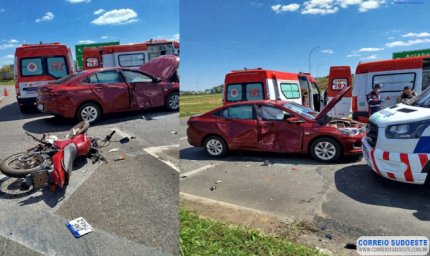Acidente fatal no trevo Picoró, em Arceburgo