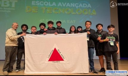 Estudantes da Escola Interativa vencem Semana EAT – Escola Avançada de Tecnologia e representarão o Brasil em visita ao MIT, nos EUA