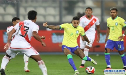Brasil enfrenta seleção peruana em Brasília pelas Eliminatórias