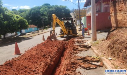 Copasa moderniza rede de distribuição de água em São Pedro da União, no Sudoeste mineiro