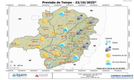 Alerta de baixa umidade nas regiões do Sudeste