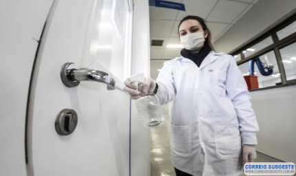 SPRAY DESENVOLVIDO PELO SENAI ELIMINA A PRESENÇA DO CORONAVÍRUS EM SUPERFÍCIES