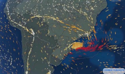 Sul de Minas em alerta: ciclone extratropical pode provocar ventania intensa na região