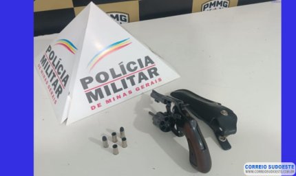 Atrito entre moradores com disparo de arma acaba em prisão